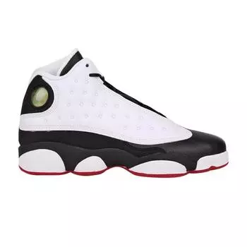Детские кроссовки Air Jordan 13 Retro GS He Got Game 2013 White True-Red Black 414574-112