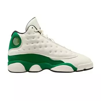 Кроссовки Air Jordan 13 Retro GS Sail Pine Green Kids кремово-черные HQ0780-103 37.5