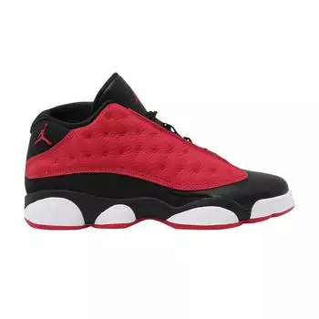 Детские кроссовки Air Jordan 13 Retro Low GS Very Berry красные, черные, белые DA8019-061 37.5