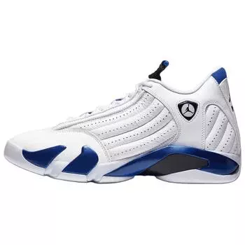 Кроссовки Air Jordan 14 Retro Golf Hyper Royal Мужские Белые Черные HJ7710-101 42.5