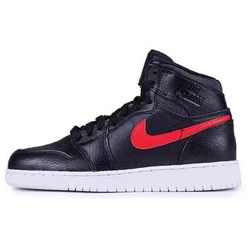 Кроссовки Air Jordan 1 GS Rare Air Kids Black Gym-Red White 705300-012