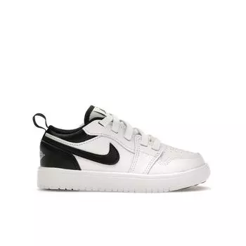 Кроссовки Air Jordan 1 Low ALT PS белые черные детские DR9748-132 35