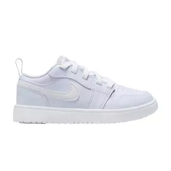 Кроссовки Air Jordan 1 Low ALT PS Cobalt Bliss Kids, синие, нейтрально-серые, белые FN7376-400 29.5