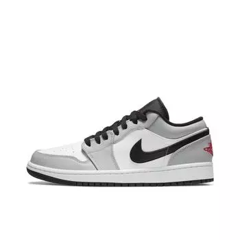 кроссовки Air Jordan 1 Low Light Smoke Grey 553558-030