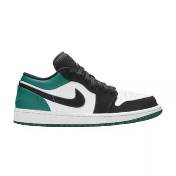 Кроссовки Air Jordan 1 Low Mystic Green Unisex White Black-Mystic-Green 553558-113 47.5