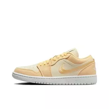 кроссовки Air Jordan 1 Low SE Canvas Celestial Gold Yellow/Orange DV0426-200