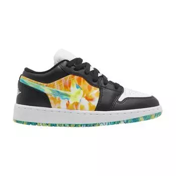 Детские кроссовки Air Jordan 1 Low SE GS Drip Black Team-Orange Kumquat DJ6252-038 36