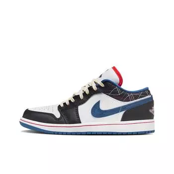 кроссовки Air Jordan 1 Low SE Industrial Blue Sashiko FV3622-141