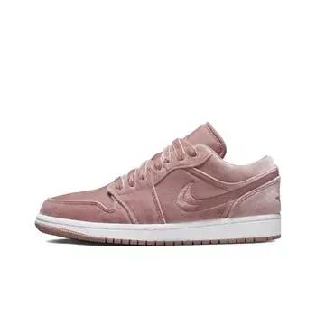 кроссовки Air Jordan 1 Low SE Pink Velvet (Women s) DQ8396-600