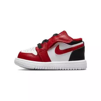 Кроссовки Air Jordan 1 Low TD Reverse Black Toe Baby красные белые спортивные-красные CI3436-163 21