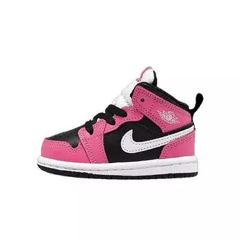 Кроссовки Air Jordan 1 Mid GT Pinksicle Baby Черный Белый 644507-002 25