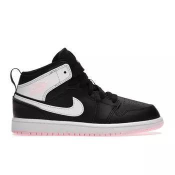 Кроссовки Air Jordan 1 Mid PS Black Arctic Punch Kids Белые 640737-061 31.5