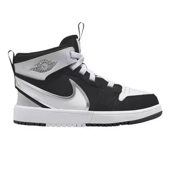 Кроссовки Air Jordan 1 Mid RM EasyOn PS черные белые детские FQ1282-001 28