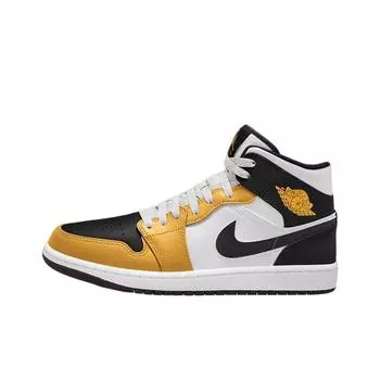 кроссовки Air Jordan 1 Mid Yellow Ochre DQ8426-701