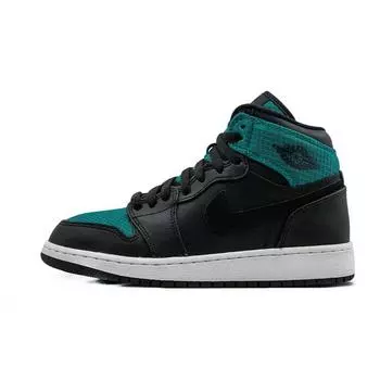 Кроссовки Air Jordan 1 Retro High GG Rio Teal Черный Металлик-Золото-Rio-Teal 332148-011