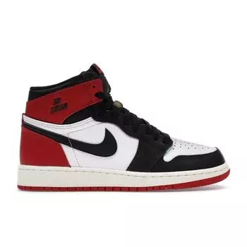 Кроссовки Air Jordan 1 Retro High OG GS Black Toe Reimagined Kids, красные, Varsity-красные, белые FD1437-106 38