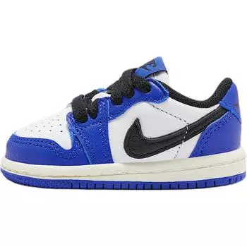 Кроссовки Air Jordan 1 Retro Low OG TD Game Royal Baby Синие Белые Черные FQ5435-140 25