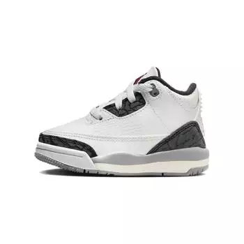 Кроссовки Air Jordan 3 Retro TD Cement Grey Baby White Summit-White Fire-Red DM0968-106 19.5
