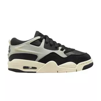 Кроссовки Air Jordan 4 RM GS Black Sail Kids Gym-Red Coconut-Milk FQ7938-006 36.5