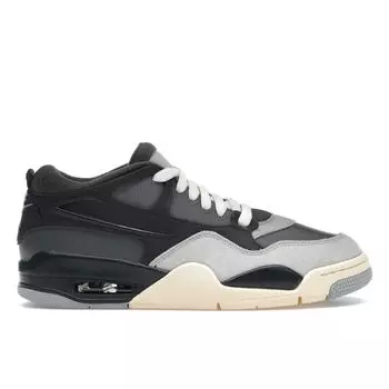 Кроссовки Air Jordan 4 RM Iron Grey Unisex Off-Noir Dark-Smoke-Grey Chambray FQ7939-002 45