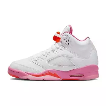 Кроссовки Air Jordan 5 Retro GS Pinksicle Kids White Safety-Orange 440892-168 36