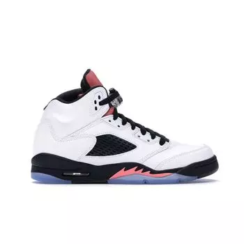 Кроссовки Air Jordan 5 Retro GS Sunblush Kids White Black-Sunblush 440892-115