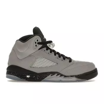 Кроссовки Air Jordan 5 Retro GS Wolf Grey Kids Черные 440892-008