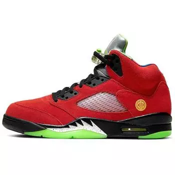 Кроссовки Air Jordan 5 Retro SE What The Unisex, разноцветные, кукурузно-фиолетовые, CZ5725-700 36.5