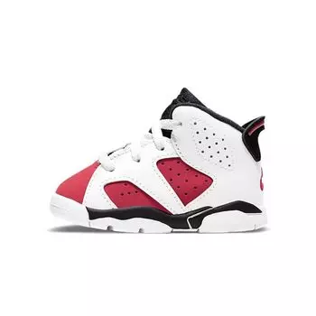 Кроссовки Air Jordan 6 Retro TD Carmine 2021 Белый Черный 384667-106 27