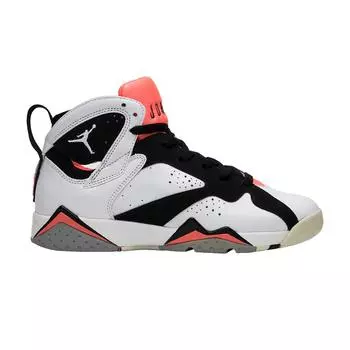 Кроссовки Air Jordan 7 Retro GG Hot Lava Kids White Black-Hot-Lava-Wolf-Grey 442960-106