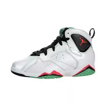 Кроссовки Air Jordan 7 Retro GP Verde Kids White Infrared-23 Black 442961-138