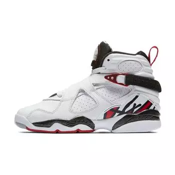 Кроссовки Air Jordan 8 Retro BG Alternate Kids White Gym-Red-Black-Wolf-Grey 305368-104