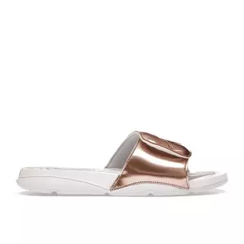 Кроссовки Air Jordan Hydro 5 Pinnacle Bronze Unisex Белые 854555-105