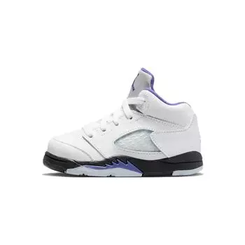 Кроссовки Air Jordan Jordan 5 Retro TD Concord Baby White Black Dark-Concord 440890-141 23.5