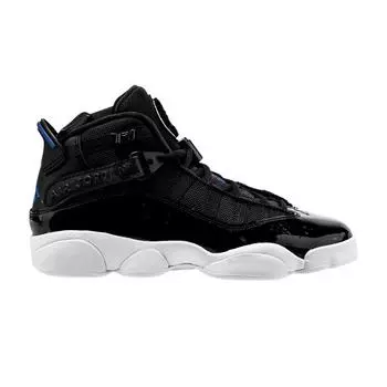 Кроссовки Air Jordan Jordan 6 Rings GS Black Blue Kids 323419-016
