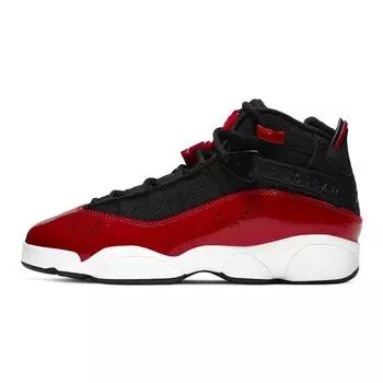 Кроссовки Air Jordan Jordan 6 Rings GS Fitness Red Kids Black White 323419-060 36
