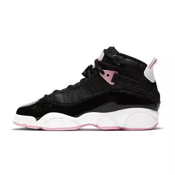 Кроссовки Air Jordan Jordan 6 Rings GS Black Arctic Punch Kids Белый 323399-002 36.5