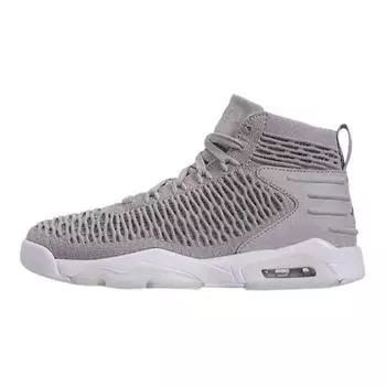Кроссовки Air Jordan Jordan Flyknit Elevation 23 BG Atmosphere серые детские AO1538-004 36.5