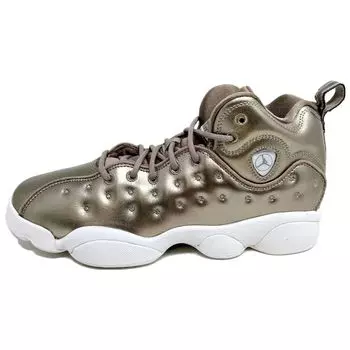 Кроссовки Air Jordan Jordan Jumpman Team 2 GS SE Sepia Stone Kids золотисто-бело-благородно-красно-сепия-камень AV5178-200 37.5