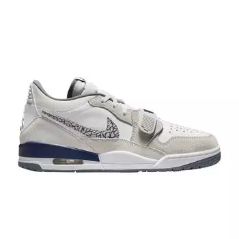 Кроссовки Air Jordan Jordan Legacy 312 Low Elephant Print Swoosh Unisex белого цвета, нейтрально-серого, холодного-серого цвета CD7069-124 43