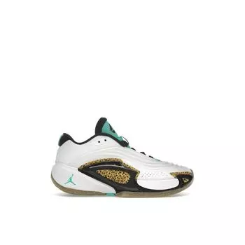 Кроссовки Air Jordan Jordan Luka 3 GS Safari Kids белые лазерно-оранжевые резиновые-светло-коричневые FQ8185-100 36.5