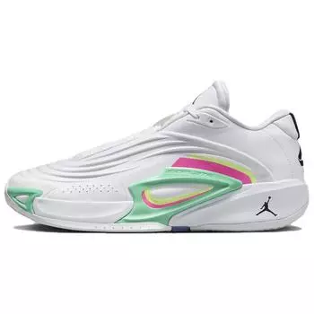 Кроссовки Air Jordan Jordan Luka 3 PF Photo Finish Unisex белые Volt-Glow Green-Glow HQ5055-107 42