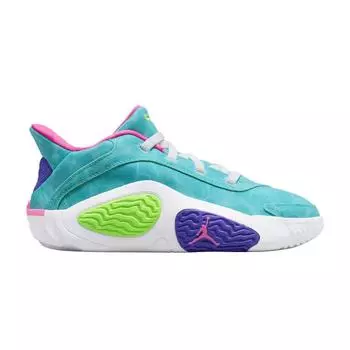 Кроссовки Air Jordan Jordan Tatum 2 PS Wave Runner для детей, синие, гипер-нефритовые, белые HJ7383-303 32