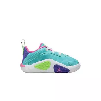 Кроссовки Air Jordan Jordan Tatum 2 TD Wave Runner Baby, синие, Hyper-Jade, белые, HJ7384-303 27