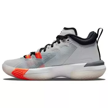 Кроссовки Air Jordan Jordan Zion 1 GS Light Smoke Grey Kids Black Total-Orange DA3131-008 36.5