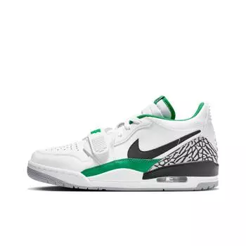 кроссовки Air Jordan Legacy 312 Vintage basketball shoes White/Black/Green fn3406-101