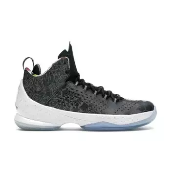 Кроссовки Air Jordan Melo M11 Hebru Мужские Черные Светоотражающие-Серебристые 814286-050