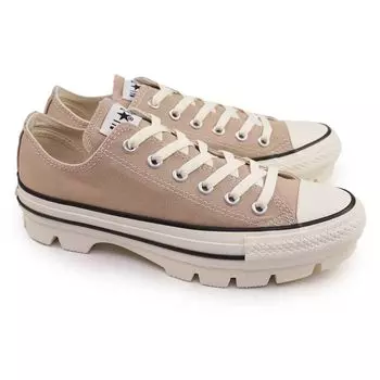 Кроссовки ALL STAR CHUNK OX бежевые см [Converse] 27.0 бежевый