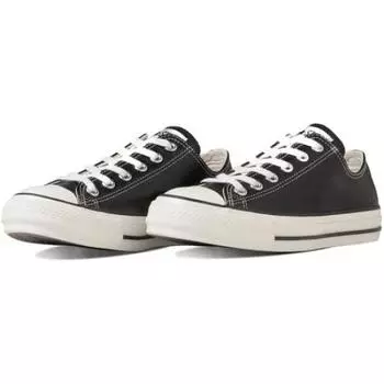 Кроссовки All Star Olive Green Leather OX Black cm [Converse] (р) +23,5 чёрный
