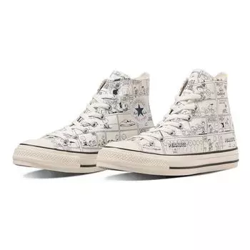 Кроссовки All Star Peanuts CP HI см [Converse] (р) Белый с оттенком 23,5